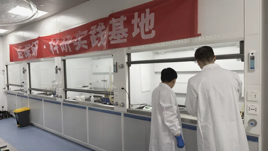 后保研科研实践基地实验室全景